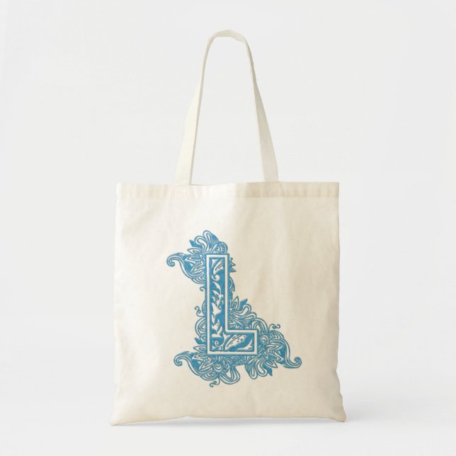 MONOGRAMMED TOTE - LETTER L BAG (Front)