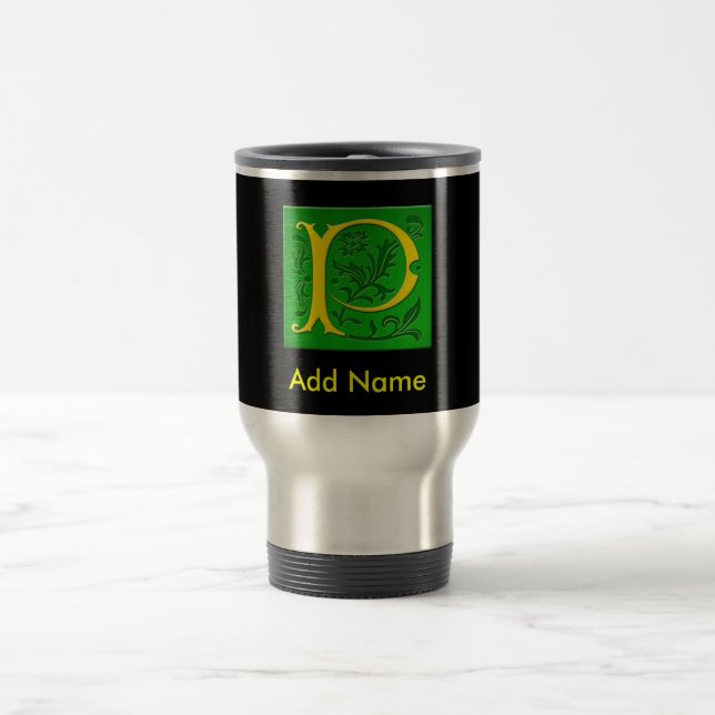 Monogrammed Travel Mug (Center)