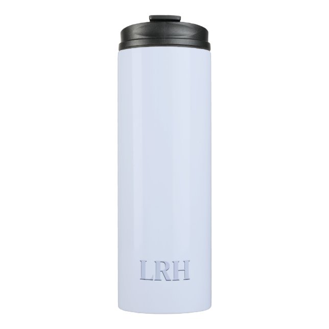 Monogrammed Tumbler –Minimalist Modern Style (Front)
