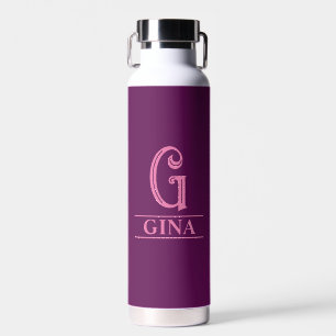 Monogrammed  water bottle