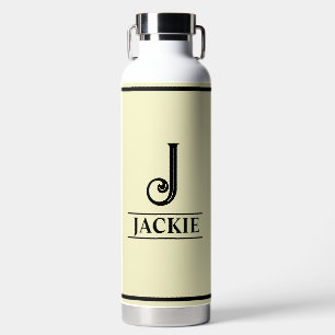 Monogrammed water bottle