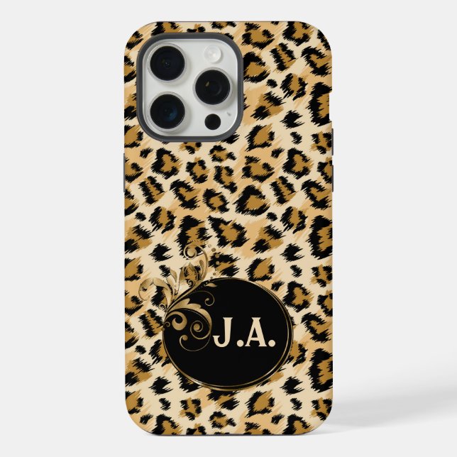 Monogrammed  Wild One Case-Mate iPhone Case (Back)