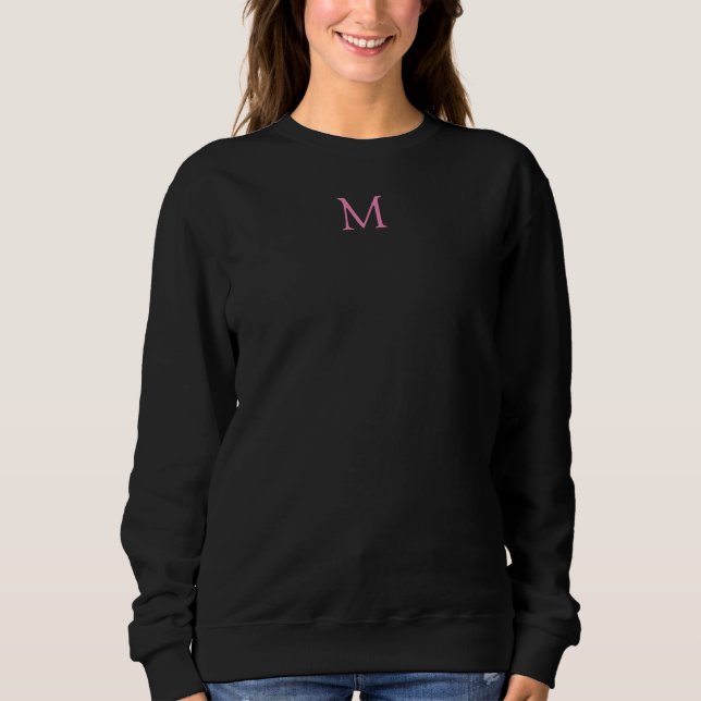 Monogrammed Womens Clothing Sweatshirts Apparel (Front)