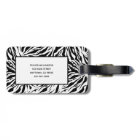 Monogrammed Zebra Stripes