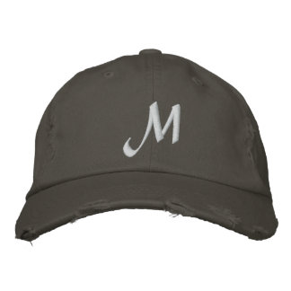 MONOGRAMS EMBROIDERED HAT