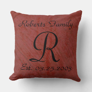 Monograms Faux Finishes Patterns Cushion