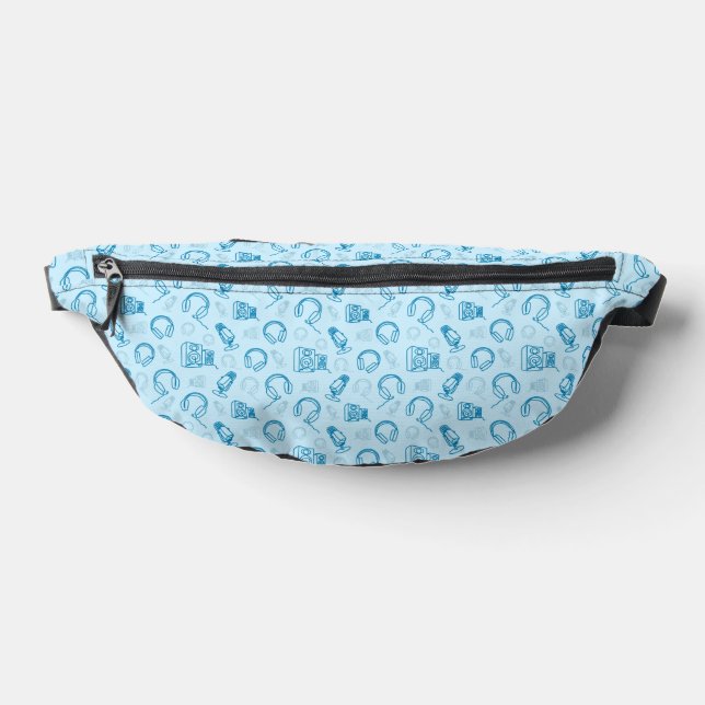 Monoline audio equipment bum bags (Lay Down)