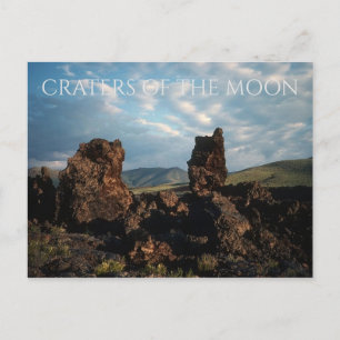 Monoliths, North Crater Flow Trail Postcard