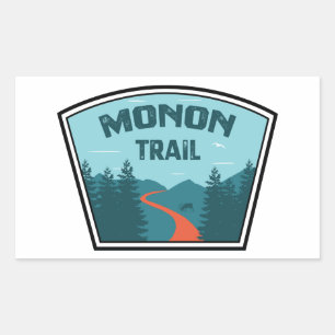 Monon Trail Rectangular Sticker