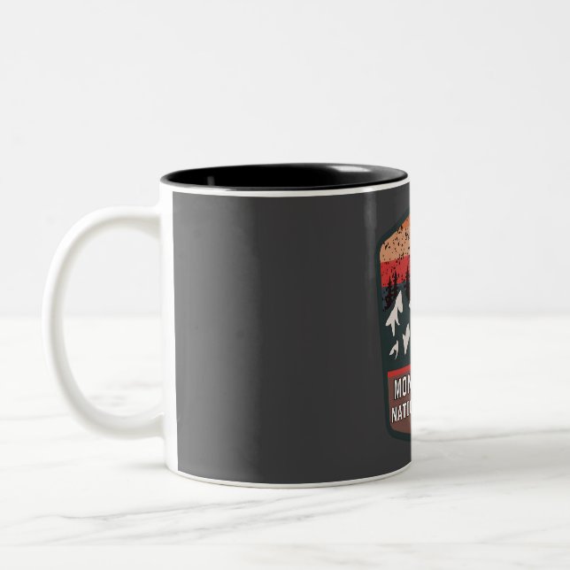 Monongahela national forest  Two-Tone coffee mug (Left)