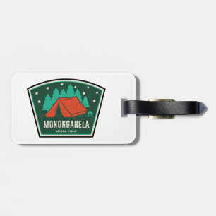 Monongahela National Forest West Virginia Camping Luggage Tag