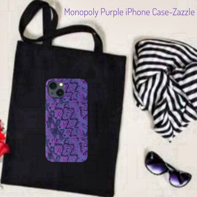 Monopoly Purple Case-Mate iPhone Case (Creator Uploaded)