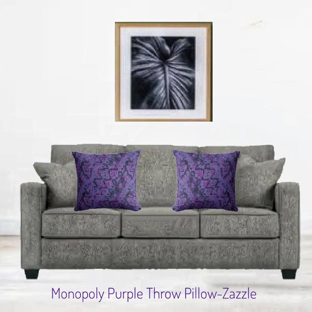 Monopoly Purple Cushion (Creator Uploaded)