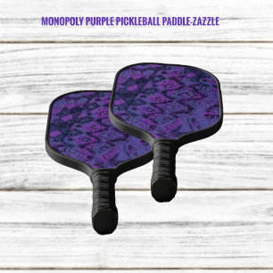 Monopoly Purple Pickleball Paddle