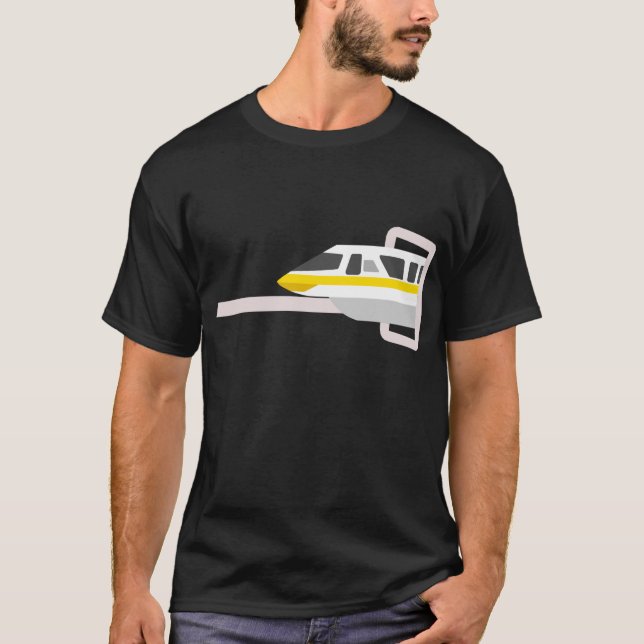 Monorail Yellow T-Shirt (Front)