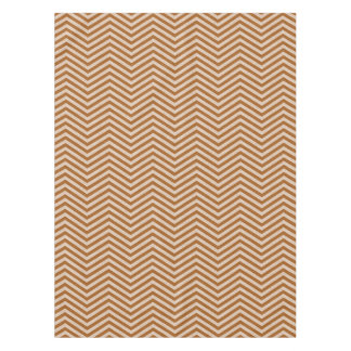 MonoZag Golden Brown Tablecloth