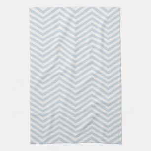 MonoZag Mist Blue Tea Towel