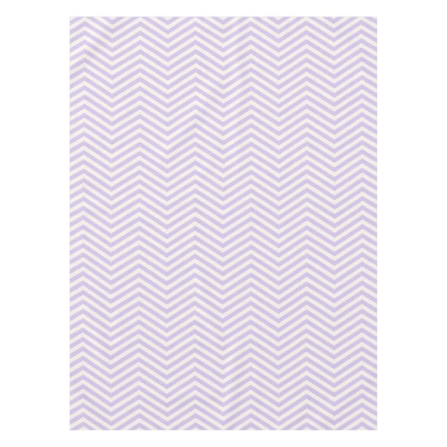 MonoZag Soft Lavender Tablecloth (Front)