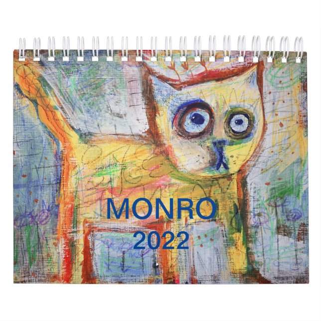 Monro Art Primitives Calendar (Cover)