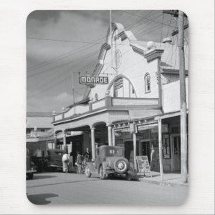 Monroe Cafe, Key West, 1930s Mouse Pad