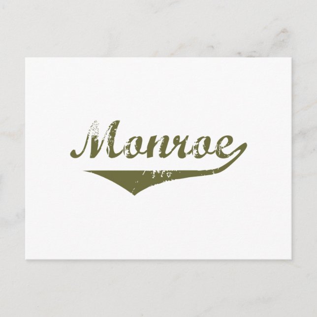 Monroe  Revolution t shirts Postcard (Front)