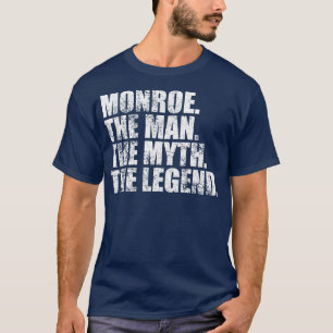 MonroeMonroe Family name Monroe last Name Monroe S T-Shirt