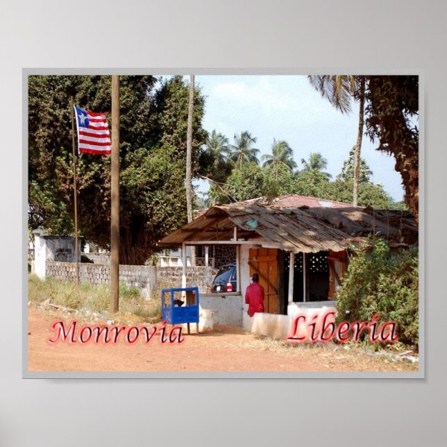 Monrovia - Liberia - Poster (Front)