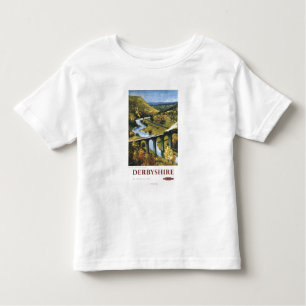 Monsal Dale, Train and Viaduct British Rail Toddler T-Shirt
