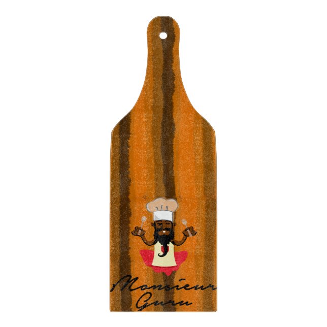Monsieur Guru Cutting Board (Front)