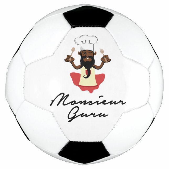 Monsieur Guru Soccer Ball (Front)