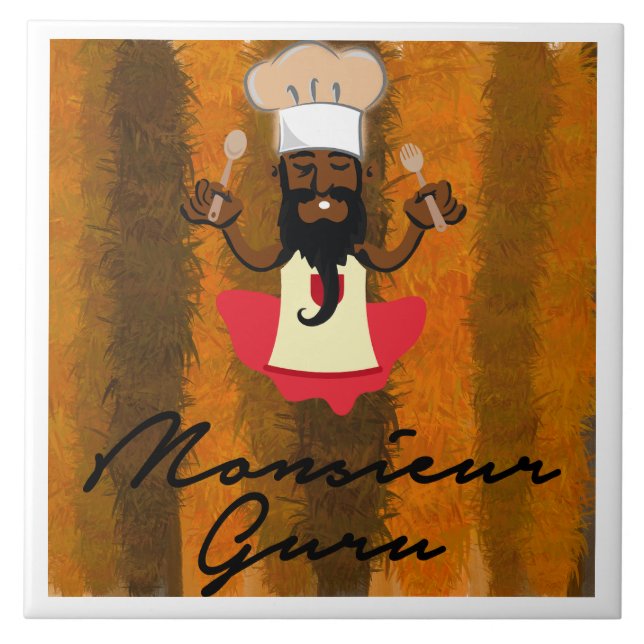 Monsieur Guru Tile (Front)