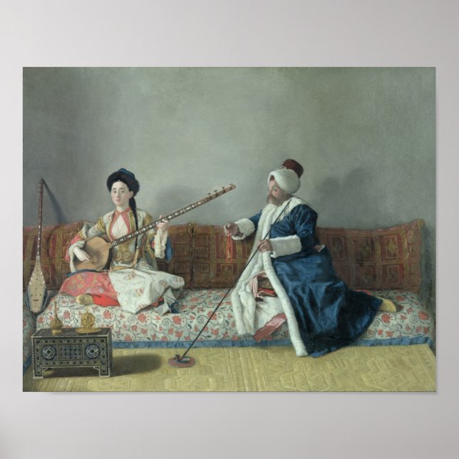 Monsieur Levett and Mademoiselle Helene Poster (Front)