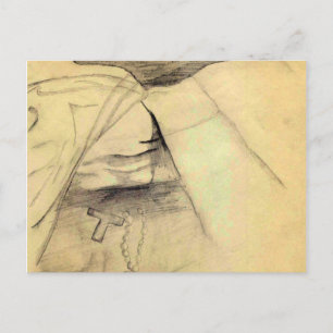 Monsignor's Hands Postcard