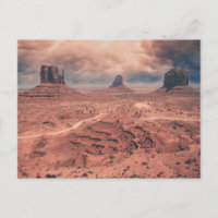 Monsoon Clouds in Monument Valley