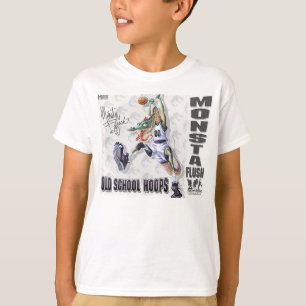 Monsta Flush Dinosaur Hoops T-Shirt