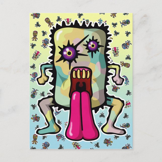 monster6 postcard (Front)