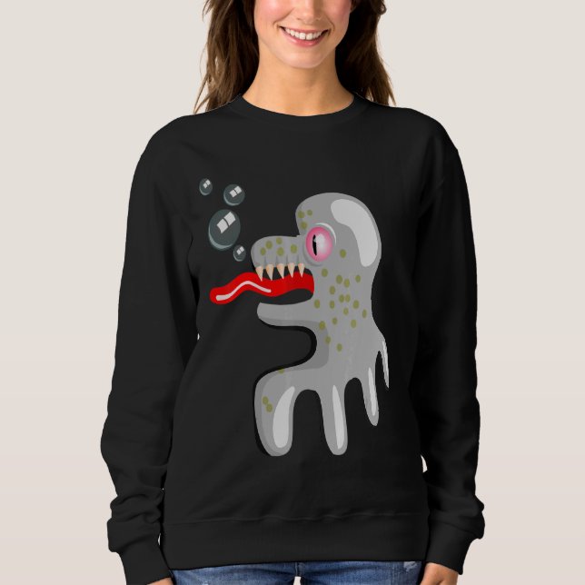 Monster  1 sweatshirt (Front)