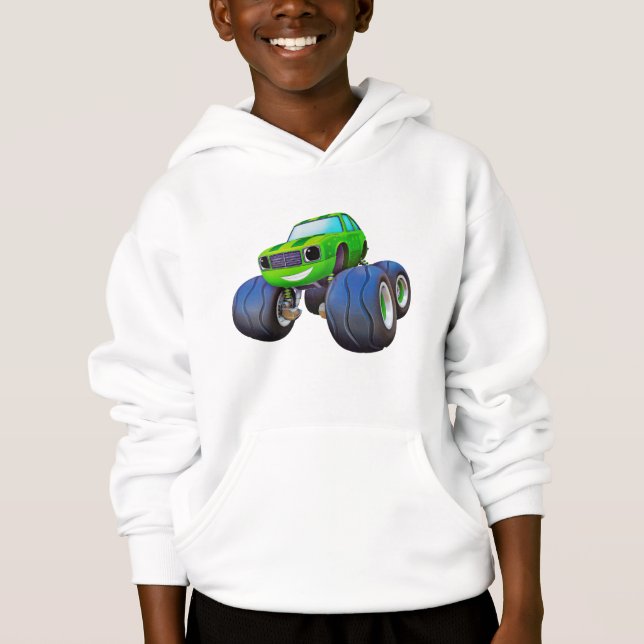 Monster 4x4 hoodie sweatshirt for kid (Front)