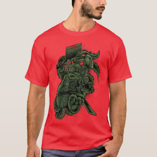 Monster Animals Horror Ae Bunny T-Shirt