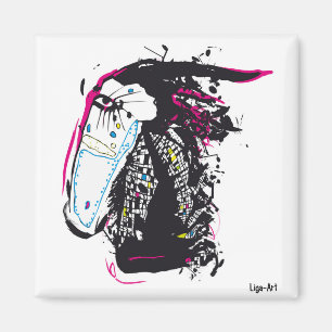 Monster Art Magnet
