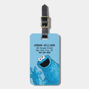 Monster at the End of this Story Cookie Luggage Tag
