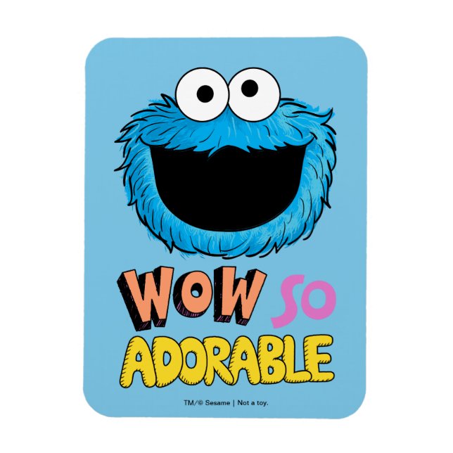 Monster at the End of this Story | Cookie Monster Magnet (Vertical)