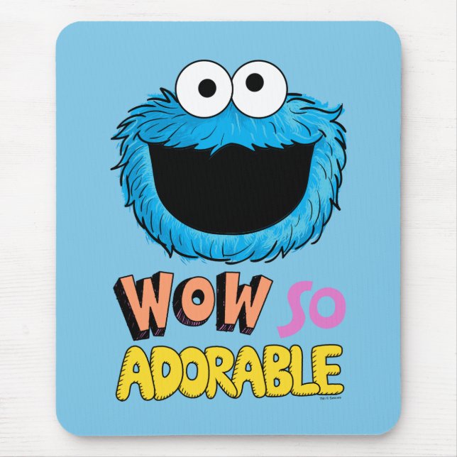 Monster at the End of this Story | Cookie Monster Mouse Pad (Front)