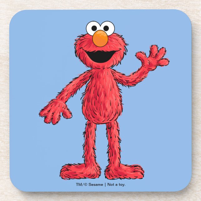 Monster at the End of this Story | Cutie Elmo Coaster (Front)