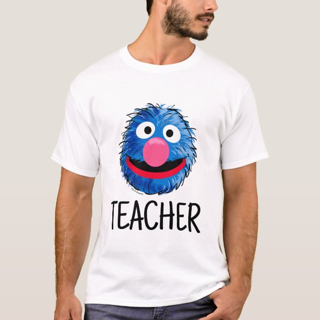 Monster at the End of this Story | Grover Teacher T-Shirt (Front)