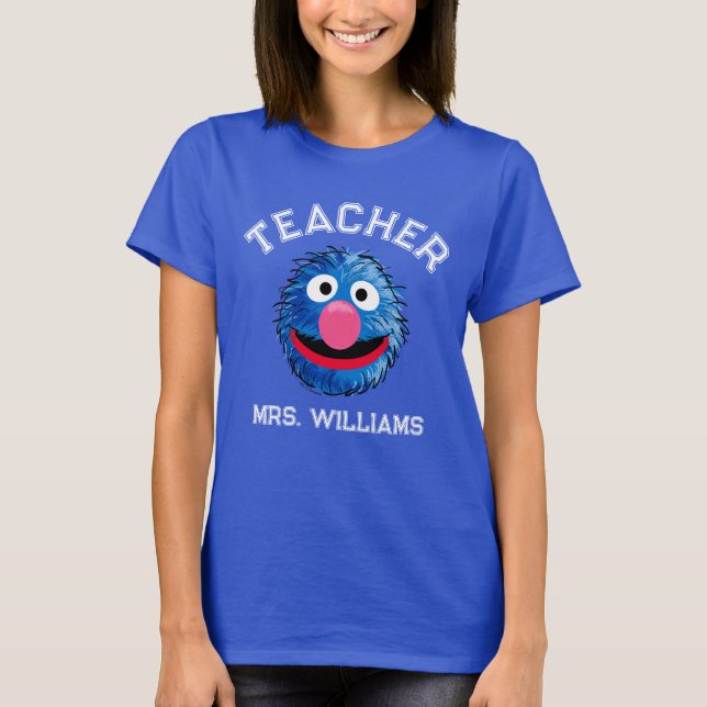 Monster at the End of this Story | Grover Teacher T-Shirt (Front)