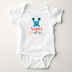 monster baby bodysuit