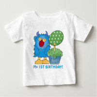 Monster baby first birthday