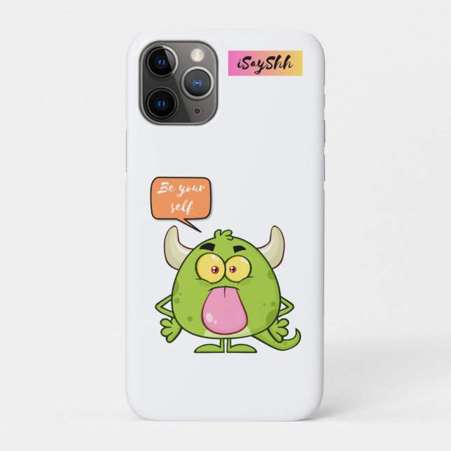 monster, be yourself Case-Mate iPhone case (Back)