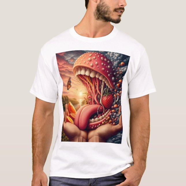 Monster Big mouth  T-Shirt (Front)